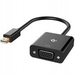 Rankie Adapter Mini DisplayPort na VGA, 1080P Full HD, Czarny