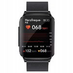 Knauermann Pro 2 Plus (2023) czarny - zegarek zdrowotny Smartwatch