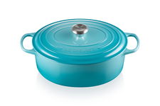 Le Creuset Signature Brytfanna, Karaibski, 31 cm Karaibski 31 cm