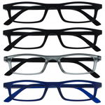 The Reading Glasses Company Okulary do czytania firmowe 4 sztuki