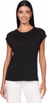 Urban Classics Ladies Extended Shoulder Tee Koszulka Damska XL Czarny