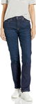 Damskie jeansy slim Amazon Essentials proste rozmiar 36-38 ciemne