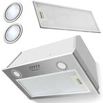 Okap kuchenny podszafkowy 60 cm Inox