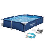 Basen prostokątny stelażowy 221x150x43 cm Bestway