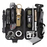 Wojskowy Survivalowy MEGA Zestaw Przeżycia Survival Niezbędnik Multitool XL