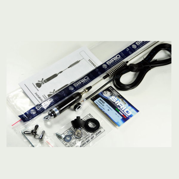 Sirio Titanium 800NE + kabel Antena CB