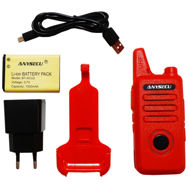 AnySecu AC-U2 czerwony