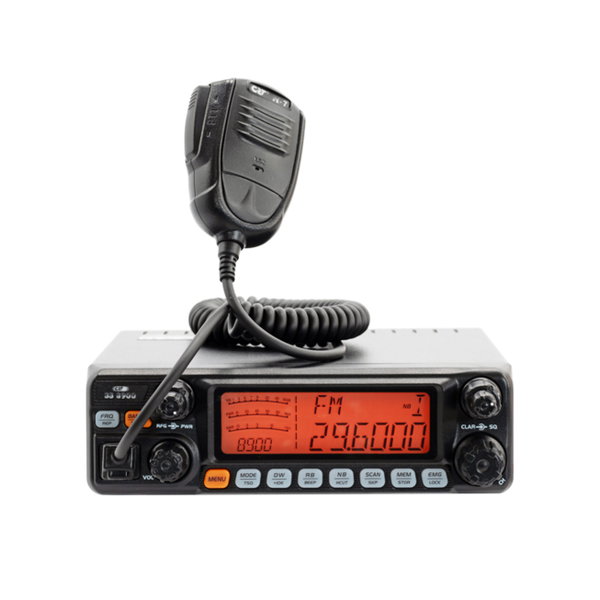CB radio CRT SS-8900 SSB/CW/AM/FM 60W + odbiornik VHF (136-174)
