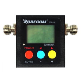 Reflektometr Surecom SW-102HF 1.5-70MHz 120W (UC1)