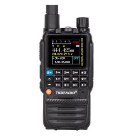 TIDRadio H3 PLUS 5W radiotelefon z BlueTooth z odbiornikiem na 8 pasm + AirBand