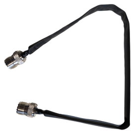 Przepust okienny 40cm - 50 Ohm, 2x gniazdo UHF / SO-239 (bez wiercenia otworów)