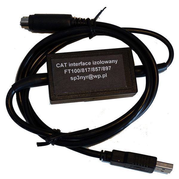 Kabel CAT do programowania Yaesu FT-8x7z izolacją