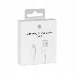 Kabel Apple USB - Apple Lightning 1 m biały