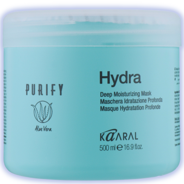 Maska Kaaral Purify HYDRA Pielęgnacja Regeneracja i Nawilżenie Włosów 500ml