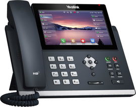 Yealink SIP T48U - VoIP Telefon stacjonarny czarny