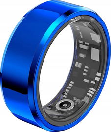 Smart Ring #8 18.2mm Niebieski Android iOS Inteligentny pierścionek