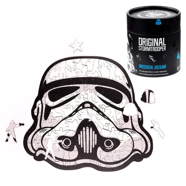 Puzzle drewniane Star Wars Stormtrooper 130 elementów licencjonowane