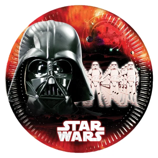 Talerzyki papierowe Procos Star Wars Darth Vader 8 sztuk