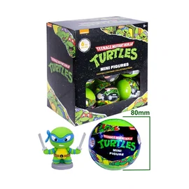 Żółwie Ninja TMNT Kapsuła 80mm plus figurka miniaturowa