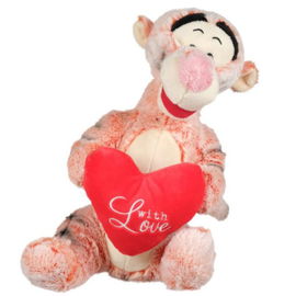 Disney Winnie The Pooh Kubuś Puchatek 30cm Tygrysek serce maskotka pluszak