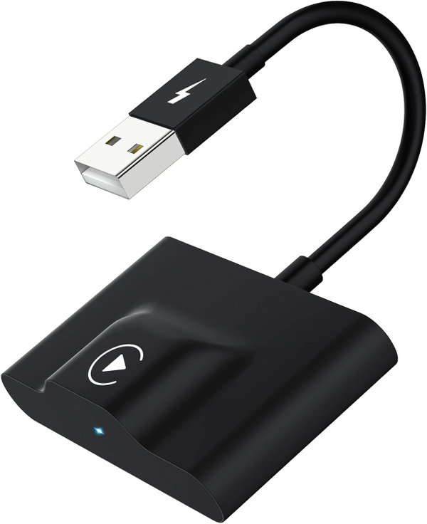 Carplay bezprzewodowy adapter Android Auto Bluetooth USB-C iOS Apple