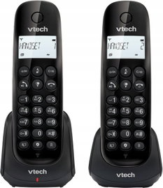 Telefon bezprzewodowy VTech CS1451 DECT 2 słuchawki czarne