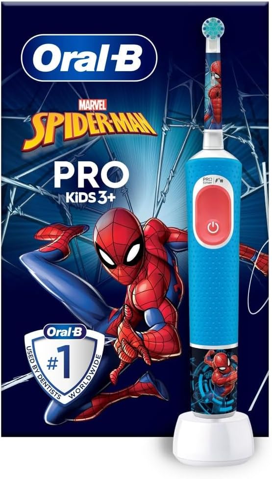 Elektryczna szczoteczka do zębów dla dzieci Oral-B PRO Kids 3+ Spider-Man