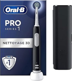 Oral-B Pro Series 1 Szczoteczka elektryczna 3D czarna + etui