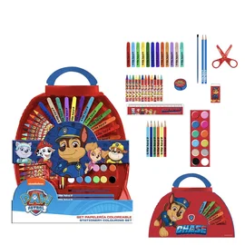 Zestaw Plastyczny z kuferkiem Psi Patrol 51 elementów Paw Patrol