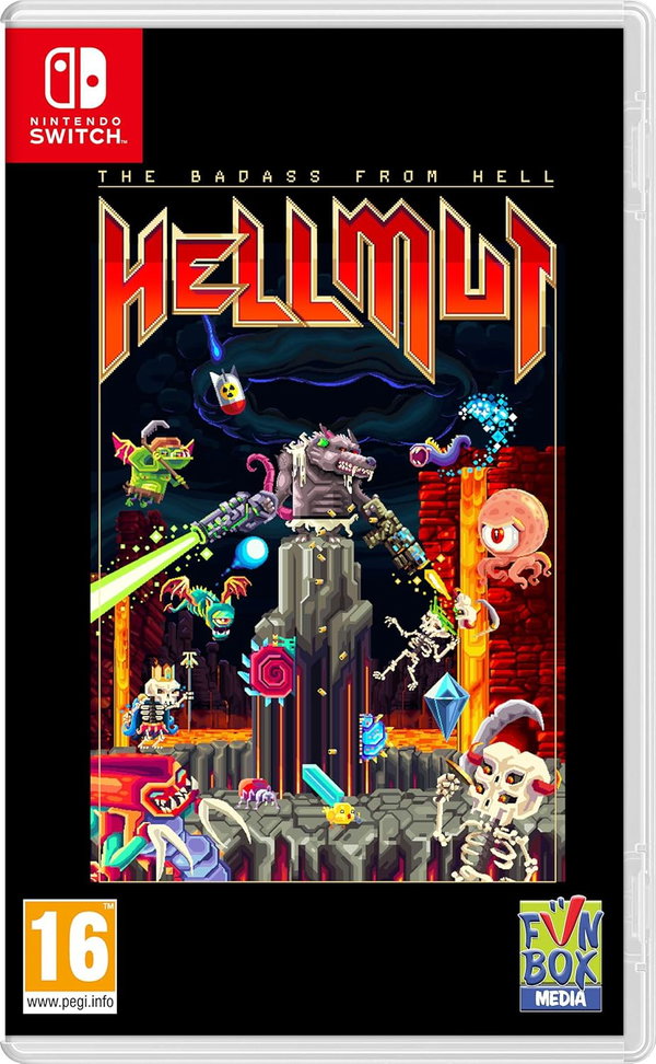 Gra Hellmut The Badass from Hell Nintendo Switch pudełkowa