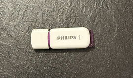 Pendrive Philips Snow Edition High Speed 64 GB USB 2.0 biały