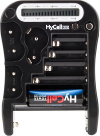 Tester baterii Hycell Ansmann do testowania niemal wszystkich baterii