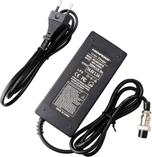 Uniwersalna Ładowarka rowerowa 84W 54.6V 1,5A VCA Li-ION Lithium