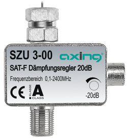 Axing SZU 3-00 regulator tłumienia satelitarnego złącze F (0,5-20 dB)
