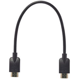 Amazon Basics Elastyczny kabel HDMI do HDMI 0,3 m czarny