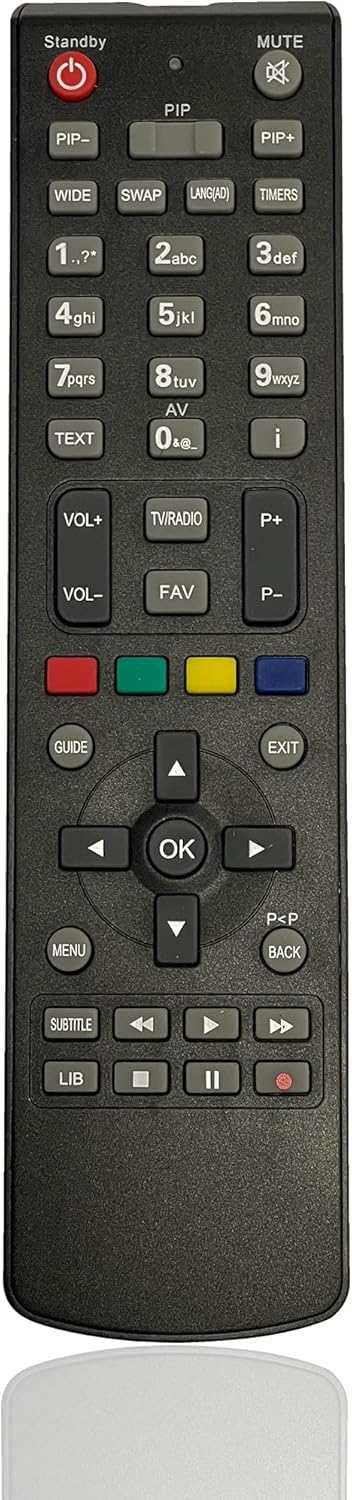 HD-Line Pilot zdalnego sterowania Fransat i TNT-Sat SD/HD