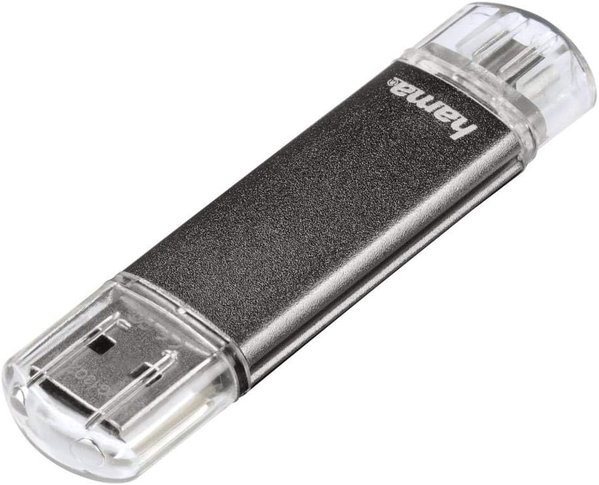 Pendrive Pamięć USB Hama 64 GB z USB 2.0 i microUSB