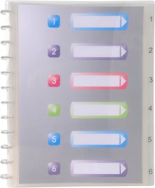 Exacompta 86320E Album ofertowy pierścieniowy A4 teczka organizer portfolio