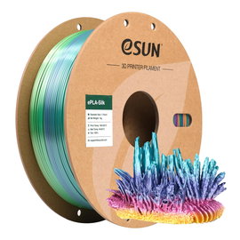 Filament PLA eSUN Silk Rainbow 1,75 mm wielokolorowy tęczowy do drukarek 3D