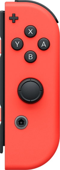Pad kontroler Joy-Con Nintendo Switch czerwony uszkodzony nie działa analog