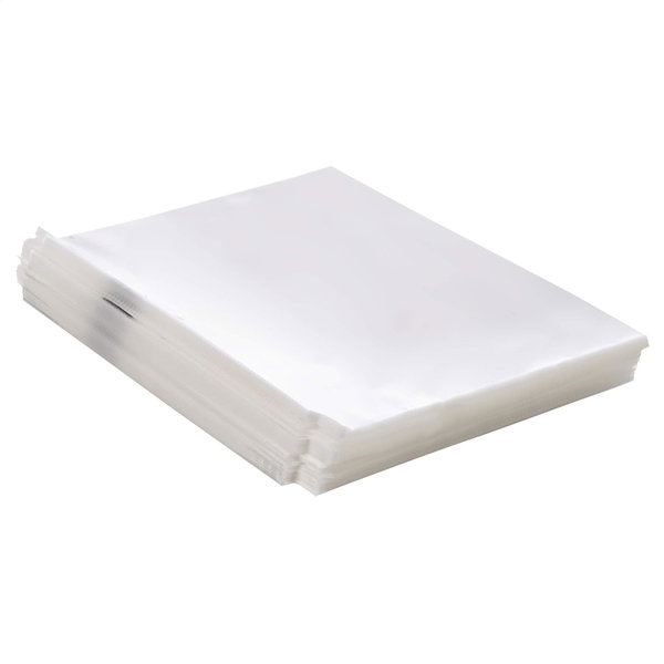 Amazon Basics 200 białych folii 3-ringowych format listowy 29 x 25 cm