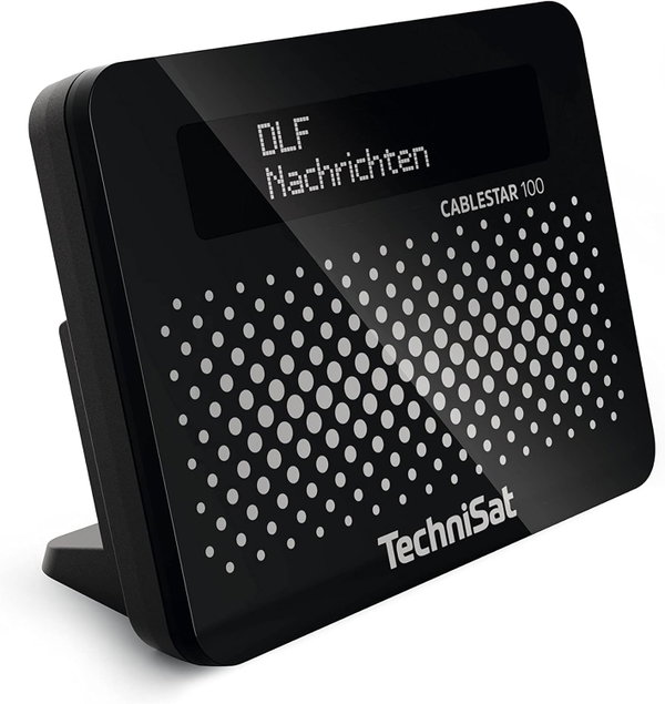 Tuner radiowy adapter TechniSat Cablestar 100 DVB-C radio kablowe czarne