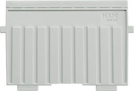 HAN Płyta podporowa DIN A6 pozioma do skrzynek na fiszki 5 sztuk jasnoszary