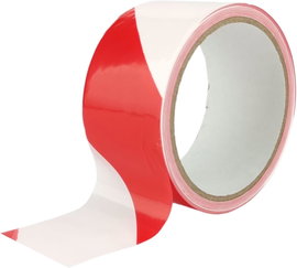 Taśma ostrzegawcza barierowa sygnalizacyjna 50 m x 48 mm czerwono-biała