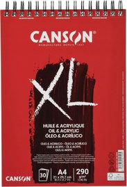 Blok do farb olejnych i akrylowych Canson XL Huile & Acrylique A4 30 szt.
