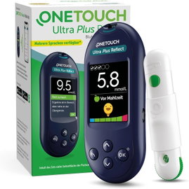 Glukometr OneTouch Ultra Plus Reflect do mierzenia poziomu cukru we krwi