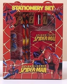 Zestaw Szkolny Piśmienniczy Spiderman 6 w 1 Przybory szkolne dla dzieci