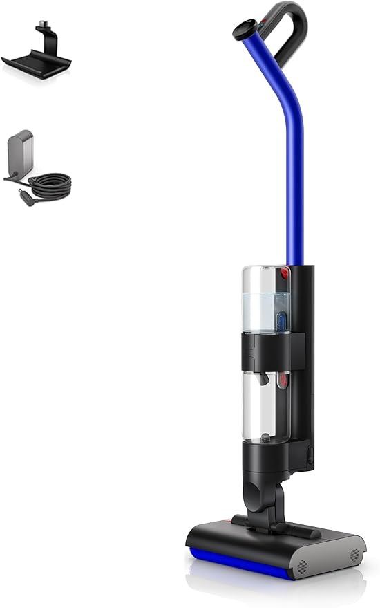 Odkurzacz podłogowy pionowy myjący Mop elektryczny Dyson Wash G1 niebieski