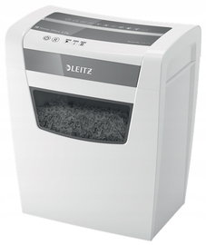 Leitz Iq Home Office S niszczarka dokumentów P4 8 arkuszy 15L uszkodzona