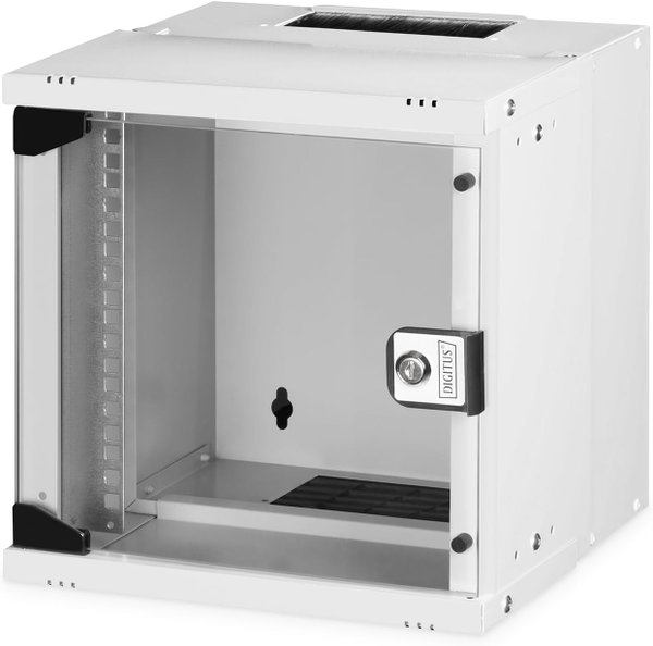 Szafa rack 10" DIGITUS 6U DN-49100 wisząca szafka sieciowa montaż na ścianę